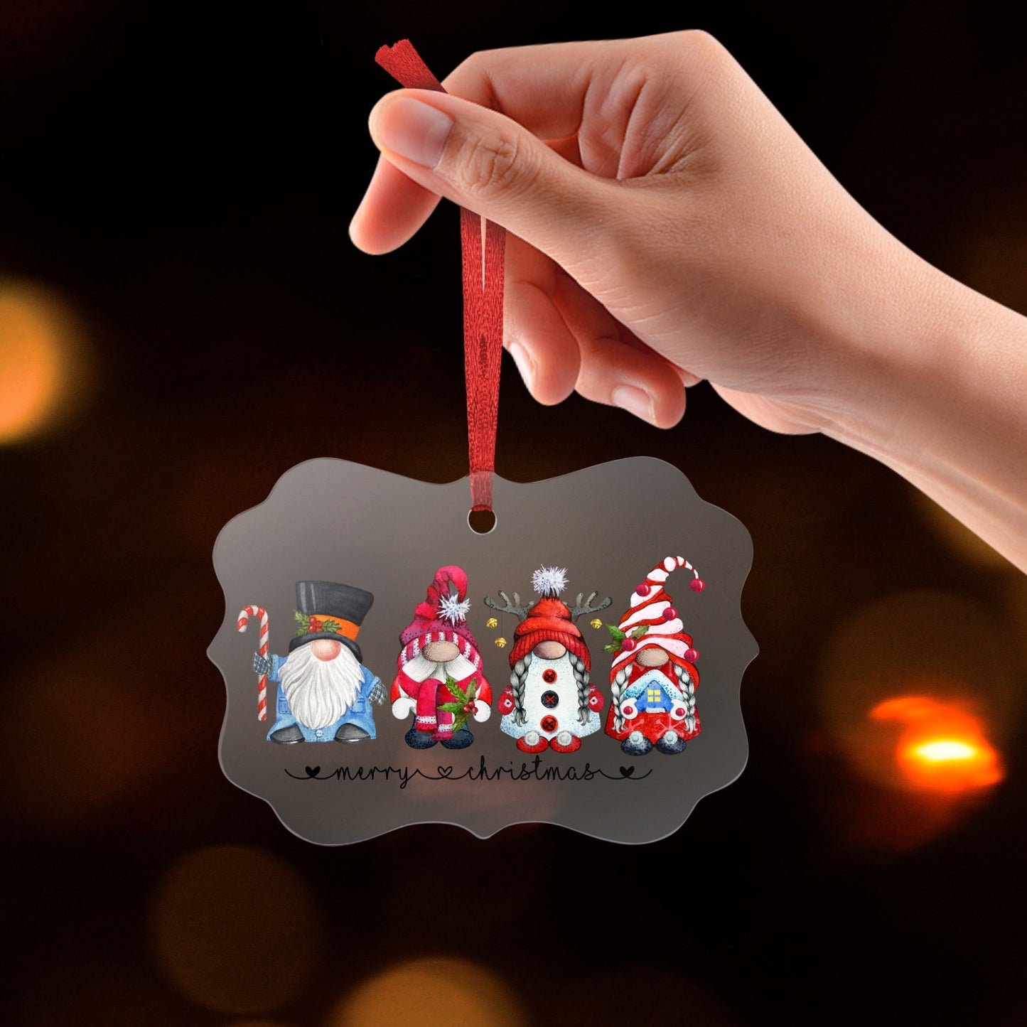 Acrylic Benelux Hanging Ornament