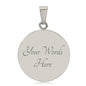 Luxury Graphic Circle Necklace
