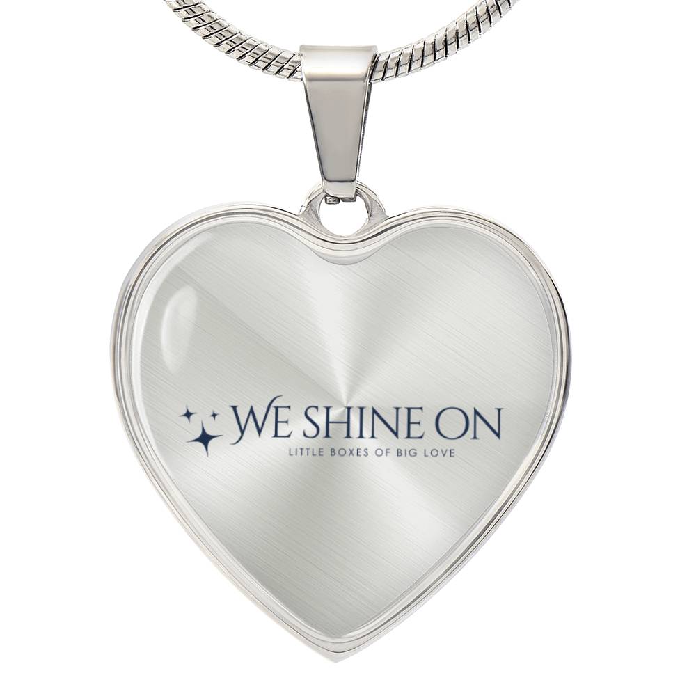 Luxury Graphic Heart Necklace