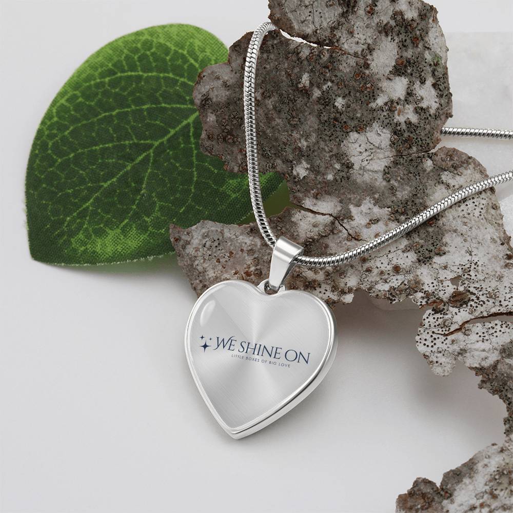 Luxury Graphic Heart Necklace