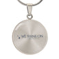 Luxury Graphic Circle Necklace