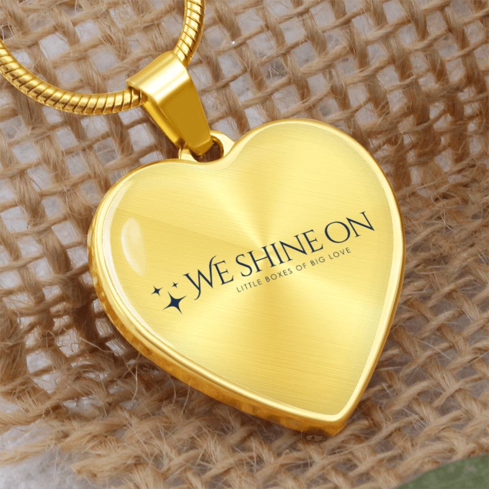 Luxury Graphic Heart Necklace