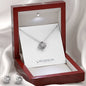 Love Knot Necklace & Earring Set *