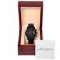 Black Chronograph Watch *