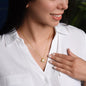 Non-Message Card Love Knot Necklace