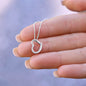 Non-Message Card Delicate Heart Necklace