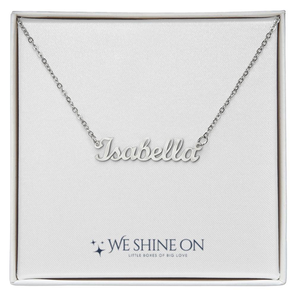 Personalised Name Necklace *