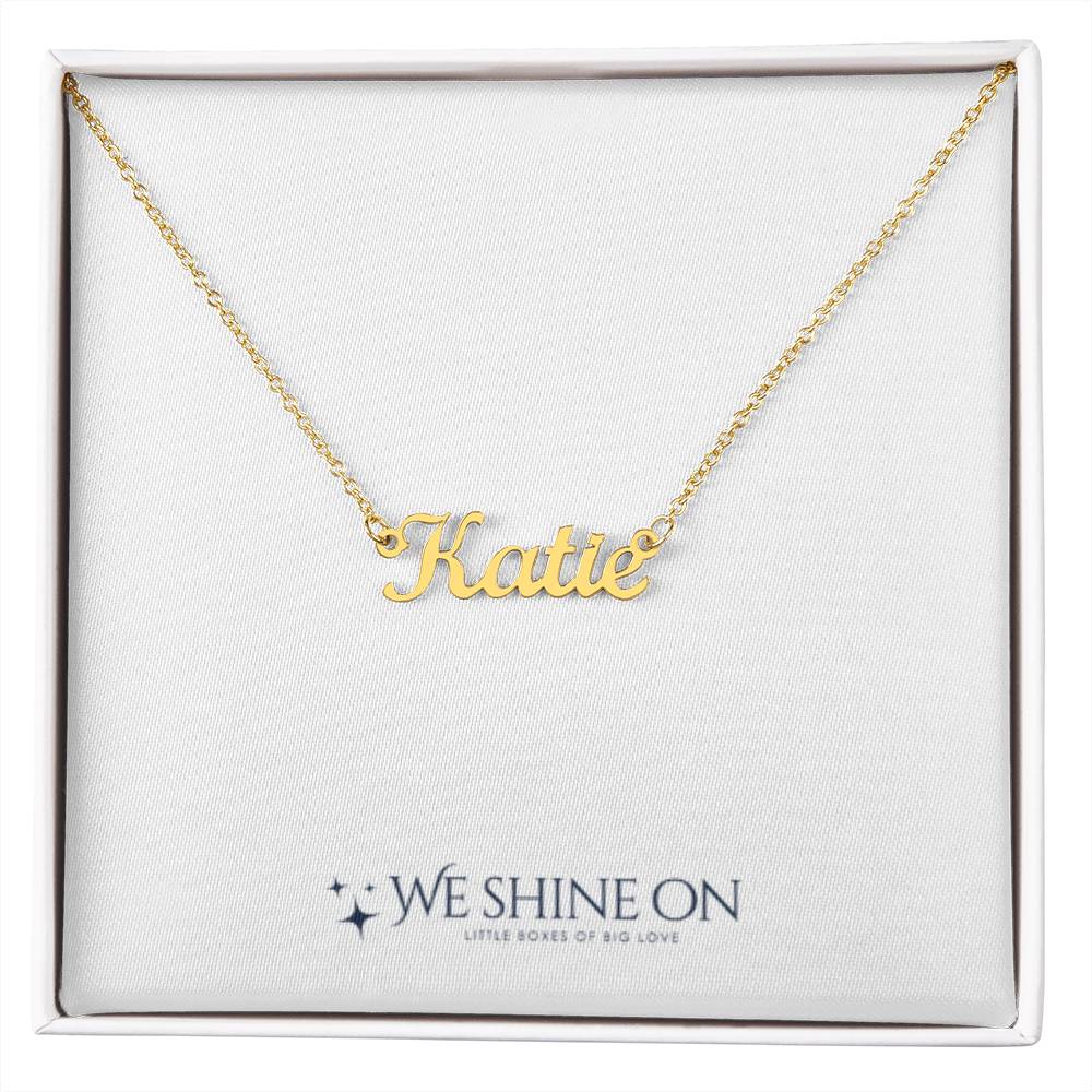Personalised Name Necklace *