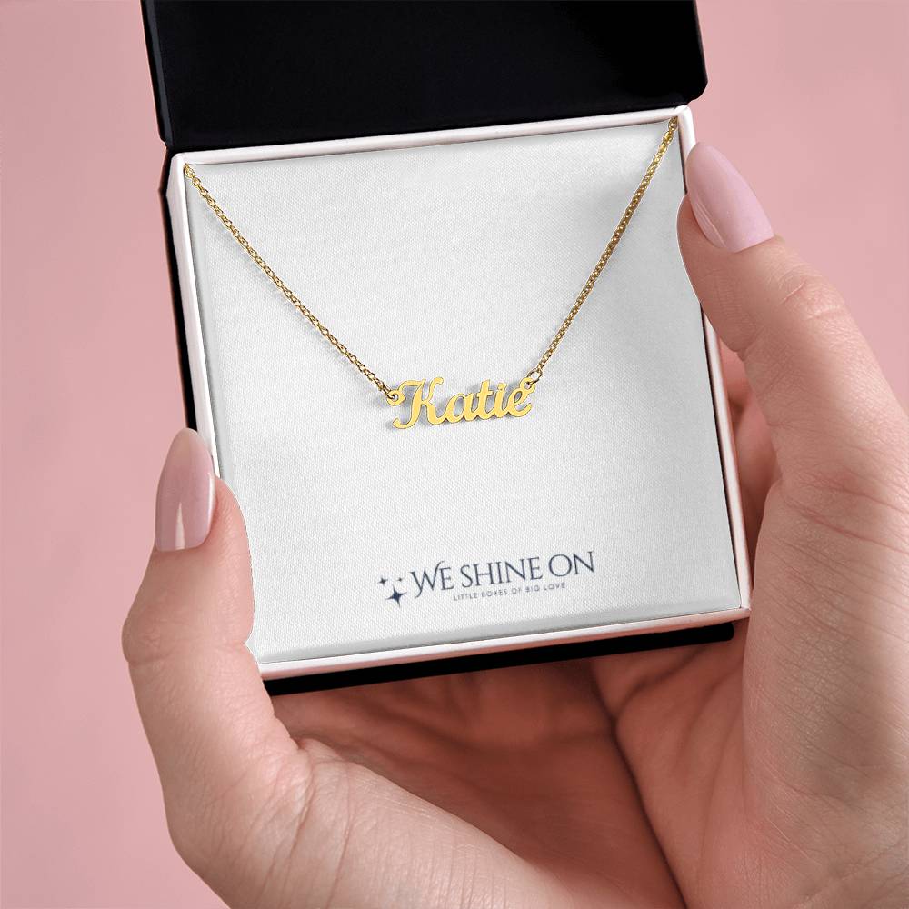 Personalised Name Necklace *