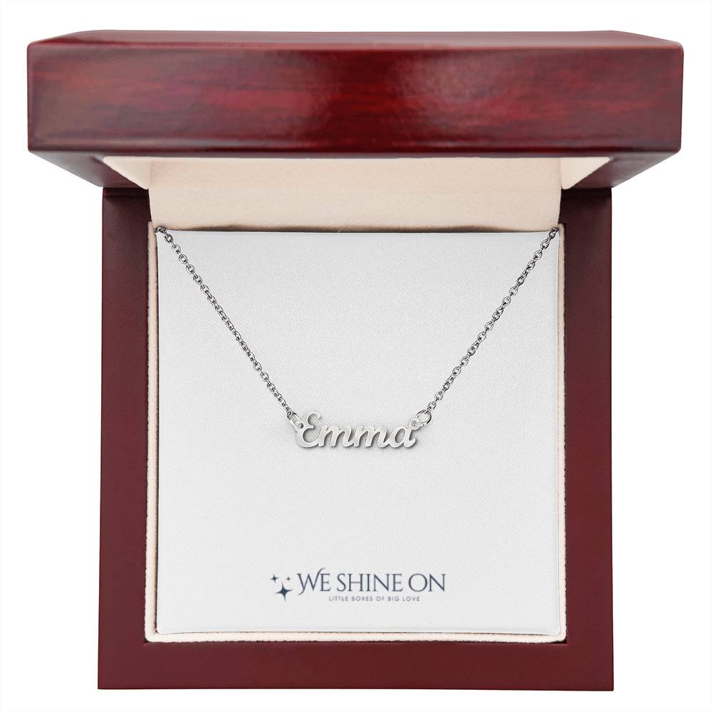 Personalised Name Necklace *