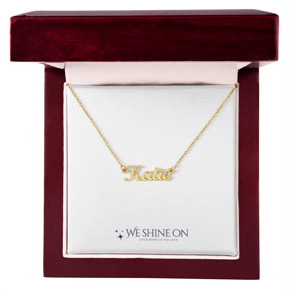 Personalised Name Necklace *