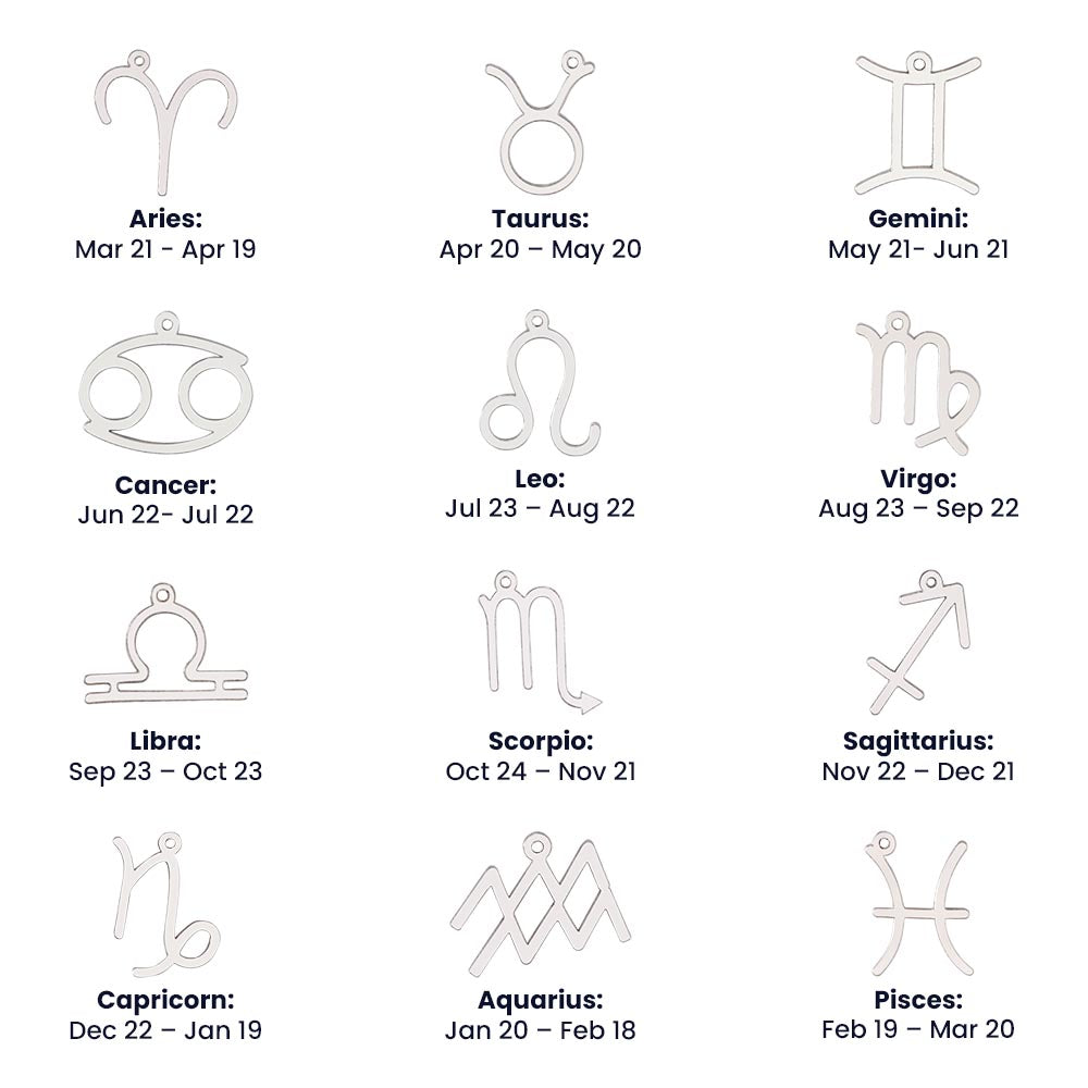 Zodiac Symbol Necklace *