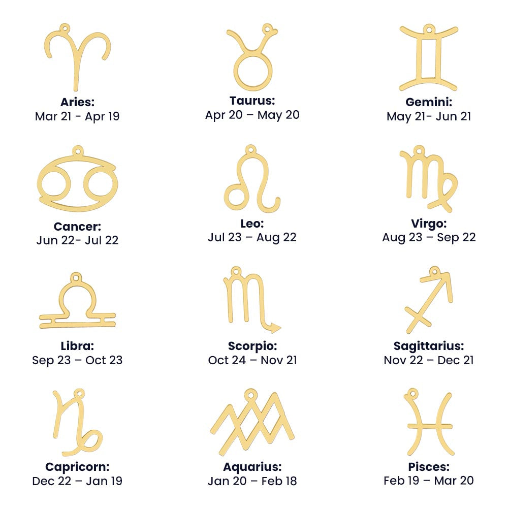 Zodiac Symbol Necklace *