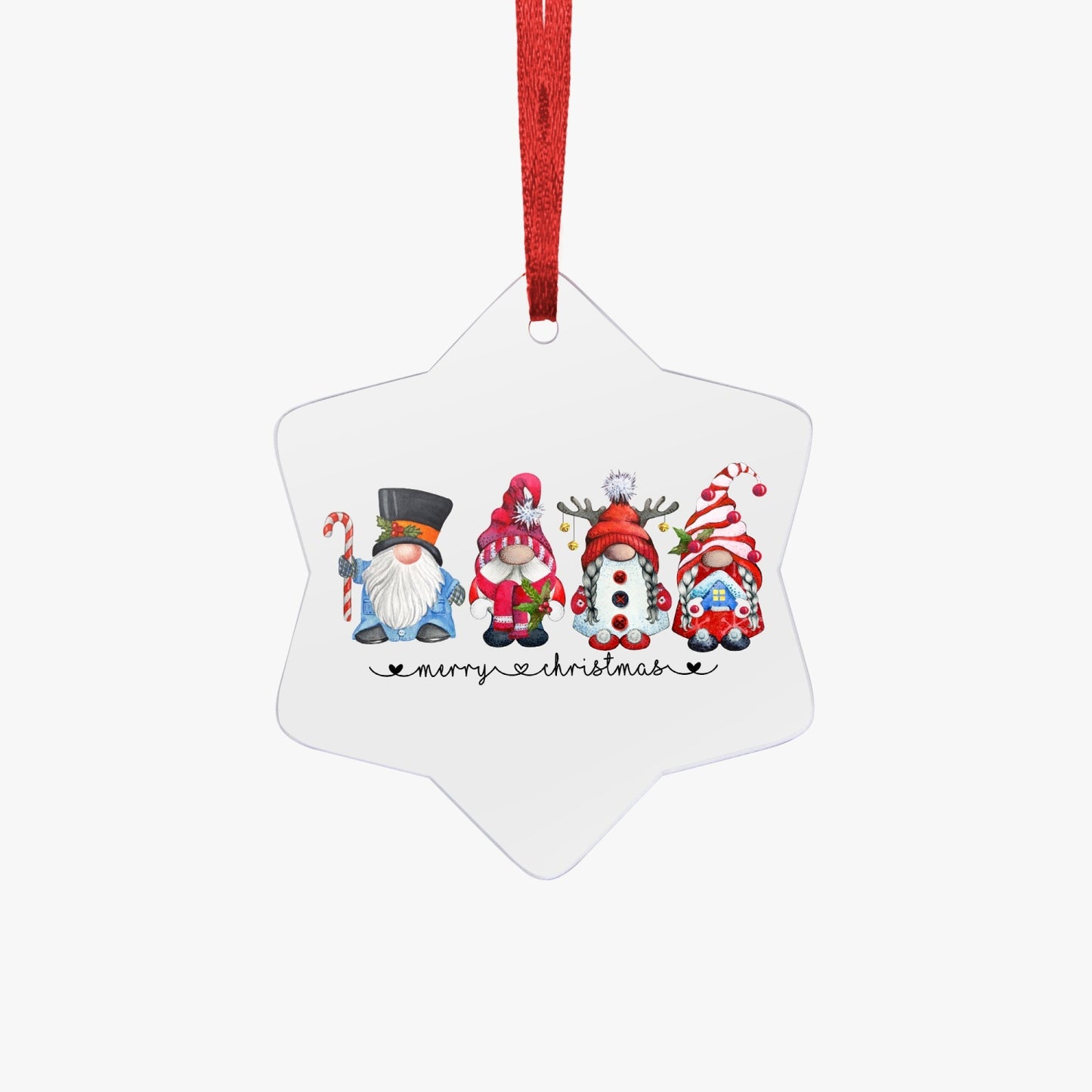 Acrylic Snowflake Hanging Ornament