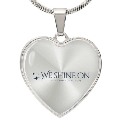 Luxury Graphic Heart Necklace