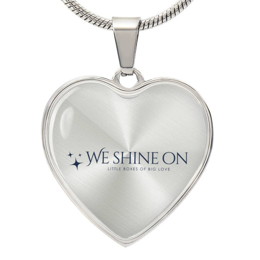 Luxury Graphic Heart Necklace