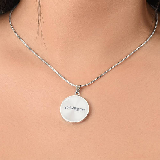 Luxury Graphic Circle Necklace