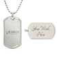 Luxury Graphic Dog Tag Necklace