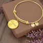 Non-Message Card Luxury Circle Bangle *