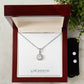Eternal Hope Necklace & Cubic Zirconia Earring Set *