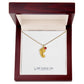 Engraved Baby Feet Necklace with Birthstone *