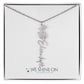 Flower Name Necklace *