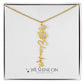 Flower Name Necklace *