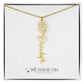 Flower Name Necklace *