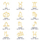 Zodiac Symbol Necklace *