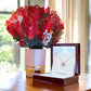 Love Knot Necklace & Sweetest Devotion Bouquet *
