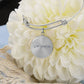 Non-Message Card Luxury Circle Bangle *