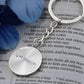 Graphic Circle Keychain *