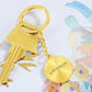 Graphic Circle Keychain *